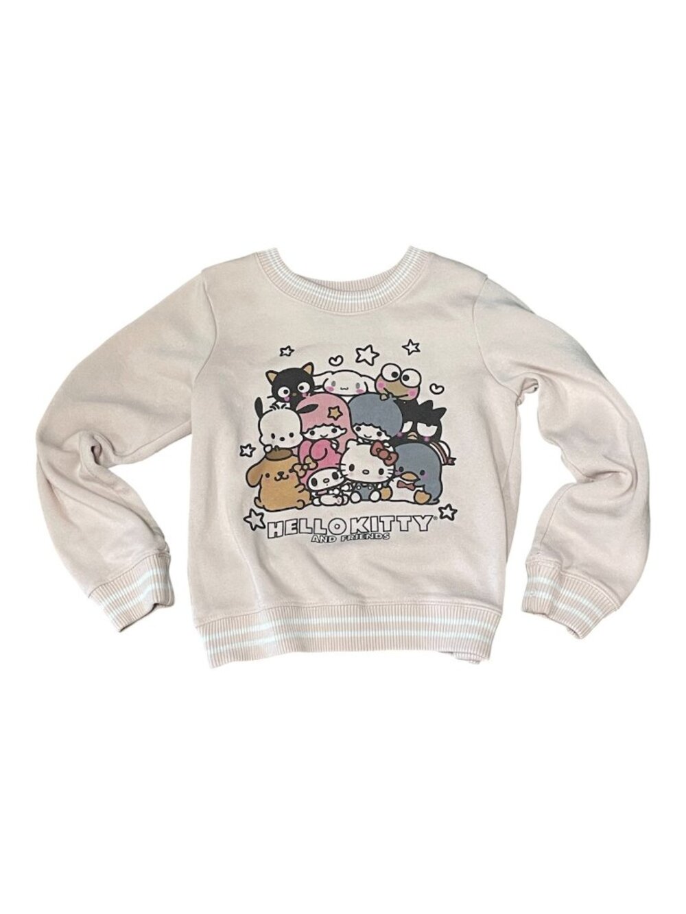 Hello Kitty and Friends Dreamy Pullover Pink Sweatshirt Size Medium